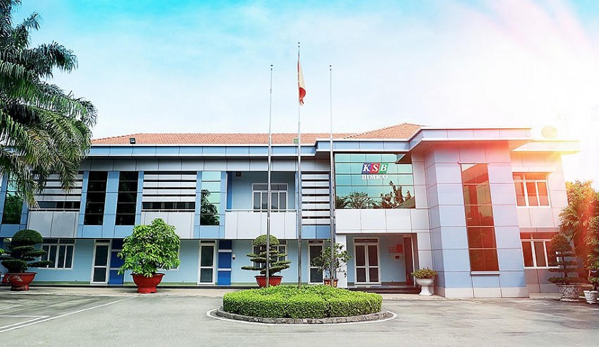 Công ty cổ phần Khoáng sản và Xây dựng Bình Dương (Mã KSB: HOSE) đã bị cơ quan chức năng xử phạt. Ảnh website công ty.