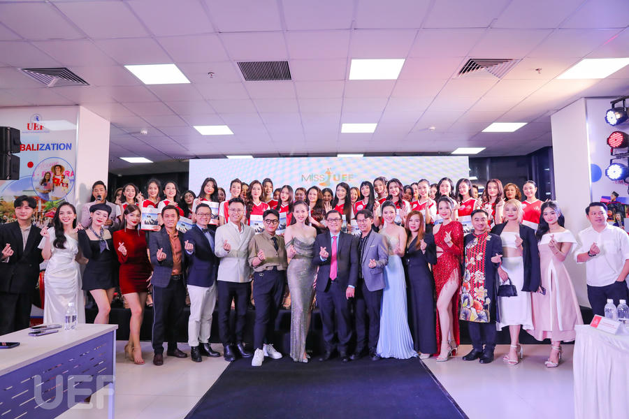 Vòng Bán kết Miss EUF 2022 đã quy tụ Hoa hậu, Á khôi các đấu trường nhan sắc lớn, chuyên gia đào tạo trình diễn, các đơn vị tài trợ cùng lãnh đạo và đông đảo sinh viên toàn trường.