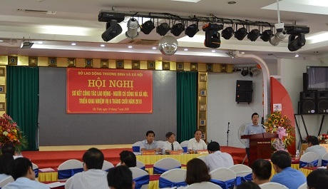 Hội nghị tổng kết 6 tháng đầu năm Sở LĐ-TB&XH Hà Tĩnh