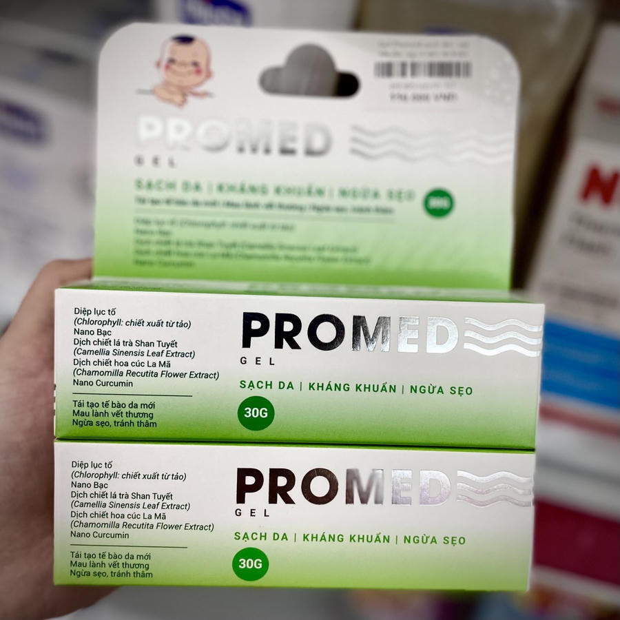 Thu hồi trên toàn quốc lô sản phẩm Gel trị sẹo Promed.