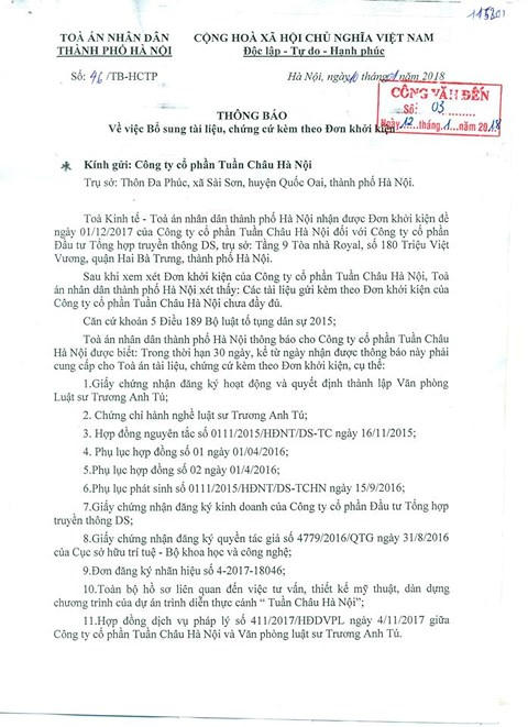 Đạo diễn Việt T&uacute; bị kiện ra to&agrave; v&igrave; vi phạm bản quyền t&aacute;c phẩm