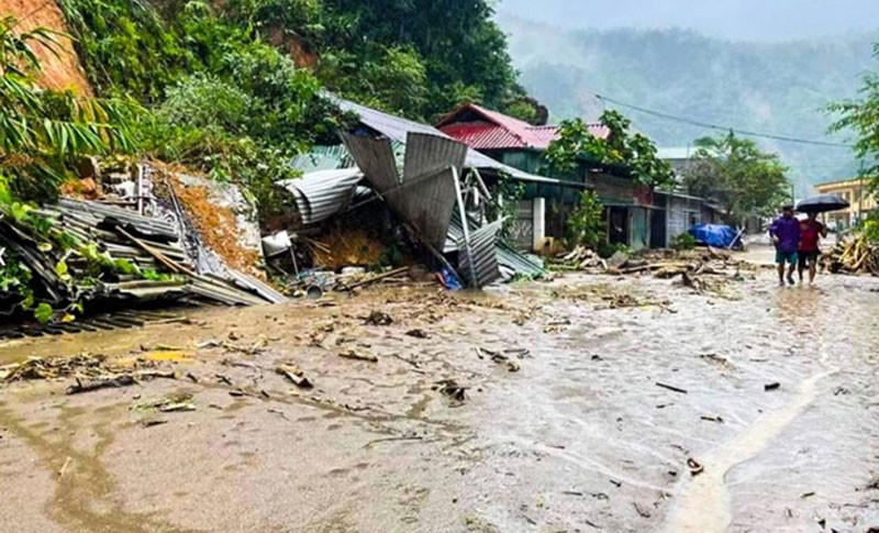 Tập trung ứng phó với mưa lớn ở miền núi trung du Bắc Bộ.
