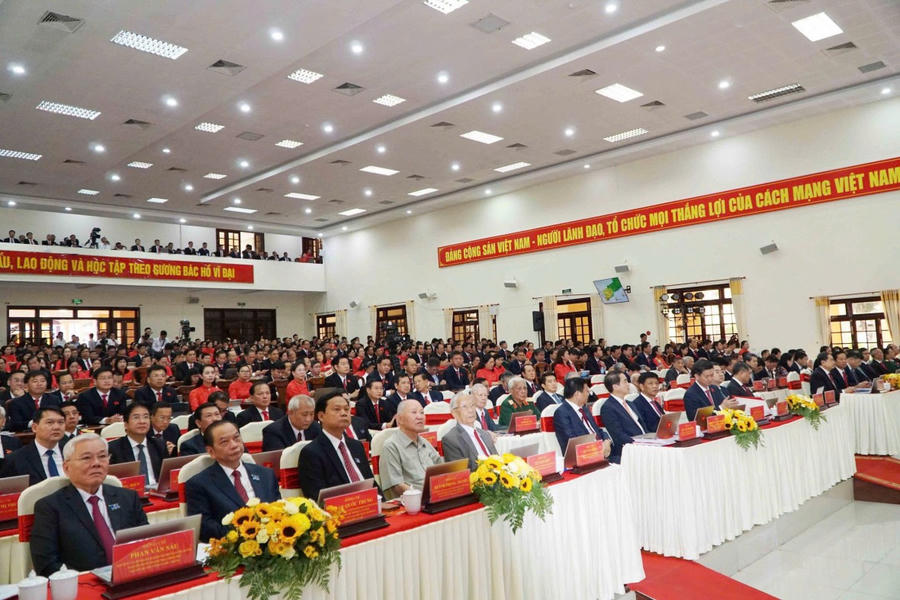 Đại hội có đông đảo đại biểu và khách mời tham dự