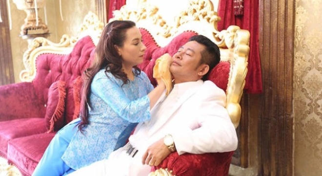 Một cảnh trong bộ phim "Hy sinh đời trai".Ảnh: internet.