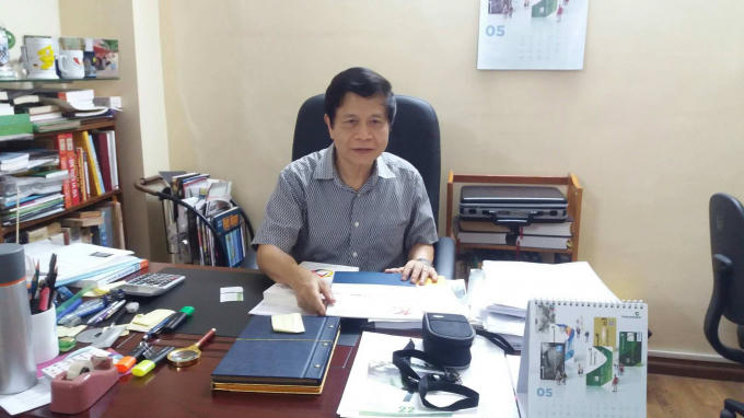 TS Mai Huy Tân trao đổi với PV phapluatplus.vn.