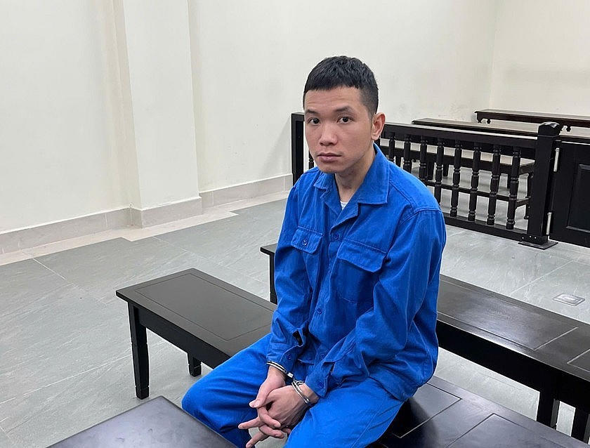 Bị cáo tại toà.