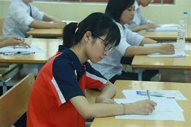 Thí sinh tham gia kỳ thi THPT quốc gia 2018 . (Ảnh minh họa)