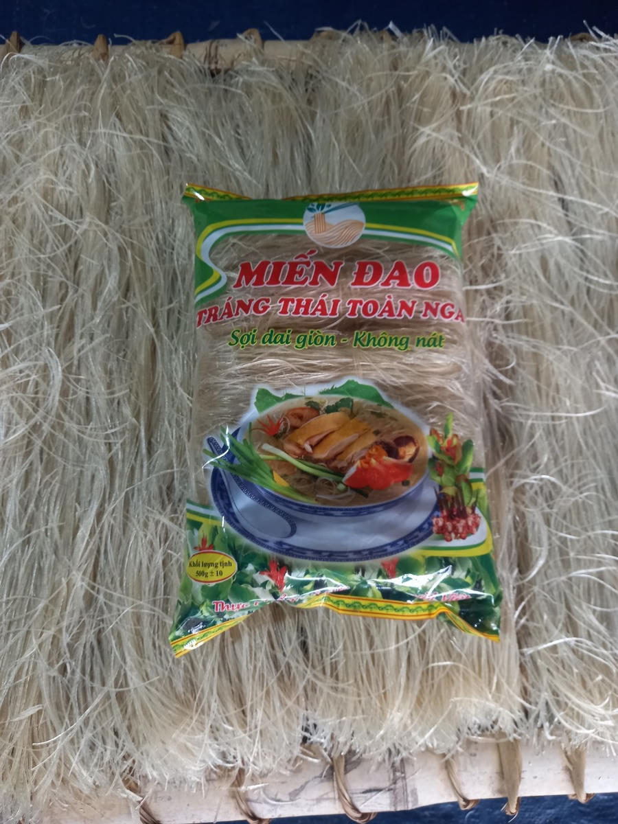 Miến đao tráng thái Toàn Nga vừa được công nhận là sản phẩm OCOP tiêu chuẩn 3 sao.