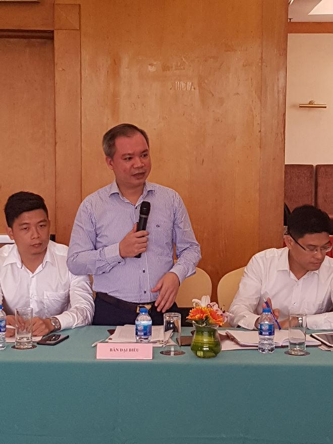 Ông TrầnVăn Long - Phó trưởng ban quản lý khu công nghiệp Thái Nguyên