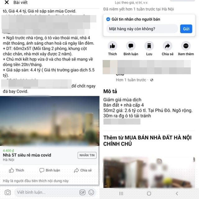 Trên thị trường, tại các diễn đàn và trang giao dịch buôn bán, tình trạng thông tin bán tháo và cắt lỗ đang diễn ra ồ ạt