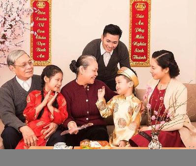 Tết là ngày sum họp.