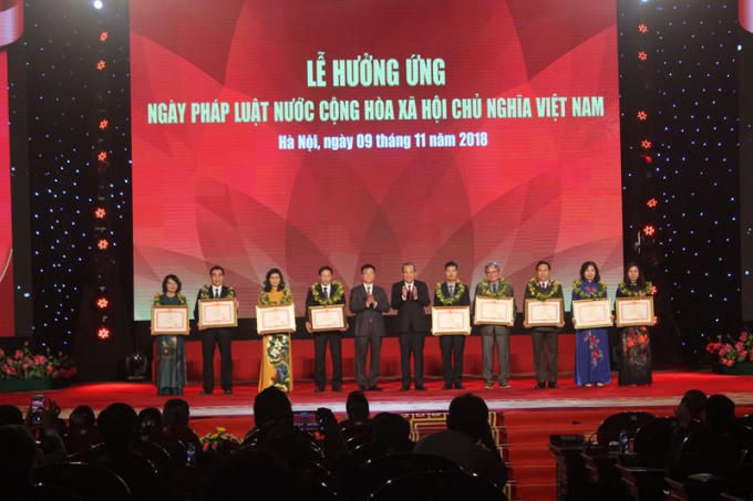 C&ocirc;ng bố 10 sự kiện nổi bật năm 2018 của Ng&agrave;nh Tư ph&aacute;p