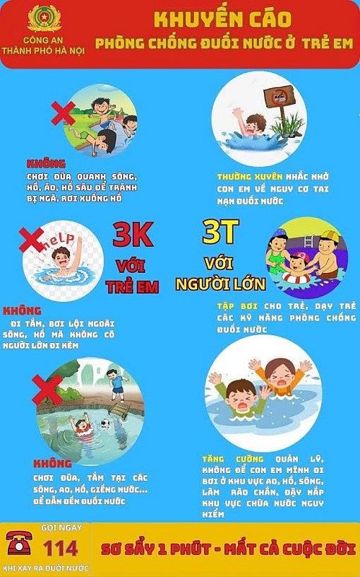 Công an Hà Nội khuyến cáo.