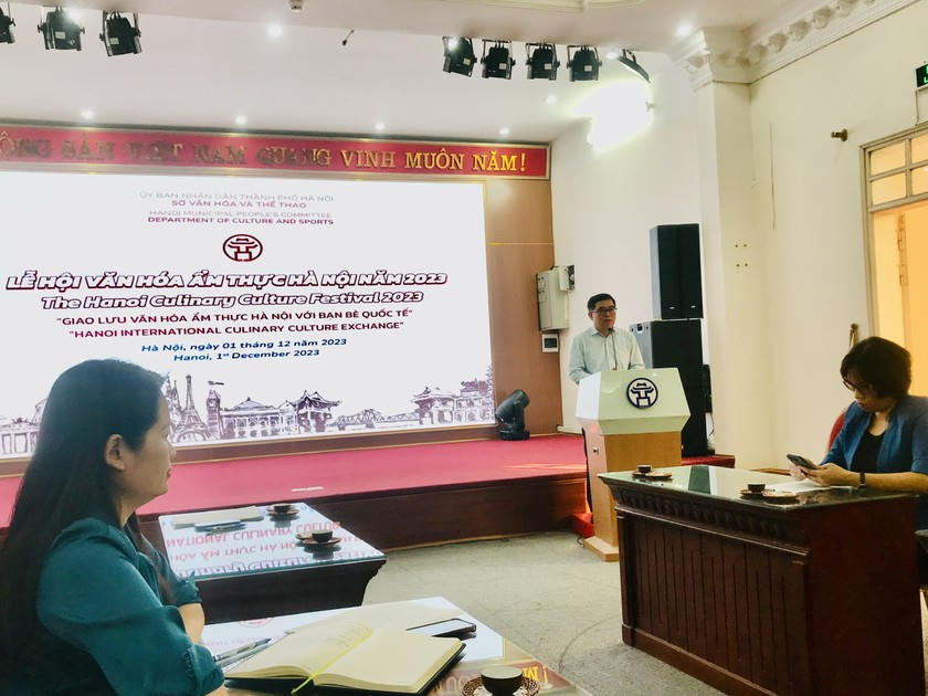 Giám đốc Sở Văn hóa - Thể thao Hà Nội Đỗ Đình Hồng giới thiệu về
