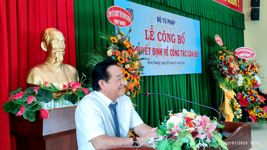 Ông Nguyễn Hoàng Thao – Phó Bí thư Thường trực Tỉnh ủy phát biểu tại buổi lễ.