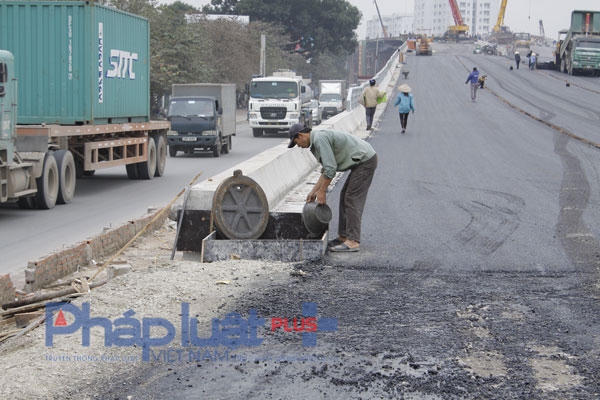 Các hạng mục như cống thoát nước, đường điện cơ bản đã hoàn thành.