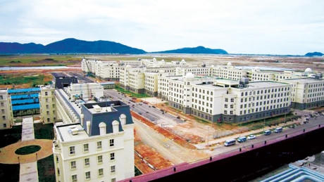 Một khu tái định cư dự án Formosa.