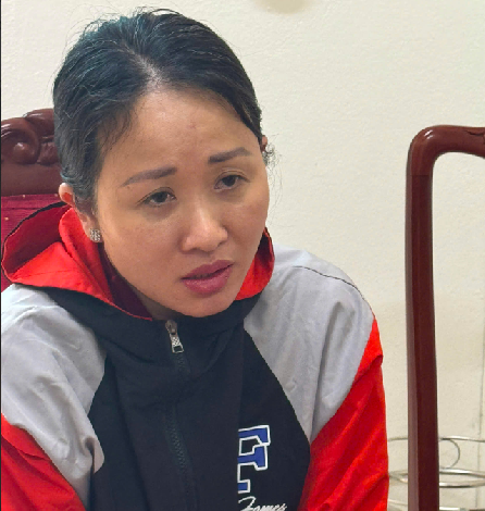 Bị can N.T.G (ảnh) cùng con gái là nghi phạm gây ra vụ giết chồng tại nhà riêng. Ảnh: Công an Thanh Hóa