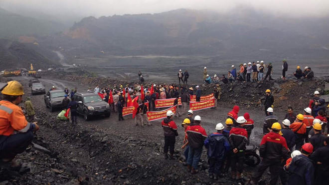 Tranh chấp tại khai trường giữa Vietmindo và Tân Việt Bắc