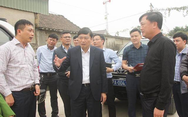 Nghệ An: Tăng cường xử phạt các hành vi làm rơi vãi vật liệu ra đường