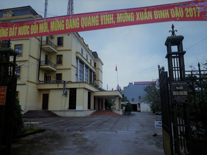 Trụ sở Sở TT&TT tỉnh Hà Nam.