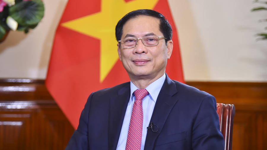 Phó Thủ tướng Bộ trưởng Bộ Ngoại giao Bùi Thanh Sơn - Ảnh BNG.