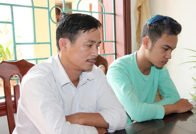 Các đối tượng bị tạm giữ