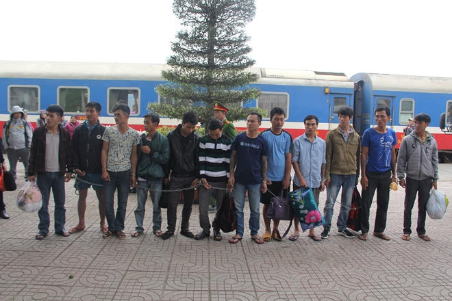 14 đối tượng truy nã bị Công an Thanh Hóa bắt.