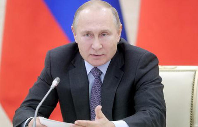 Tổng thống Nga Putin.