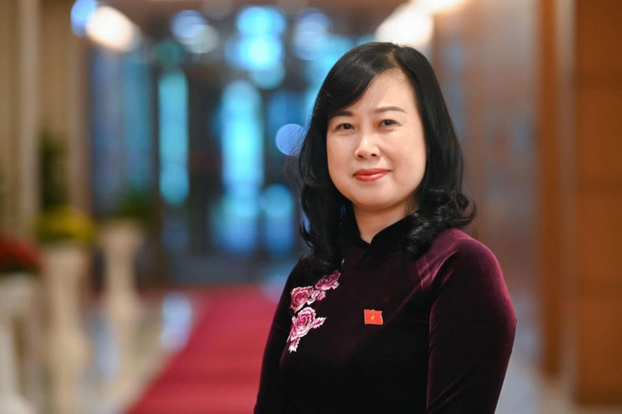 Bộ trưởng Bộ Y tế Đào Hồng Lan. (Ảnh: VGP)