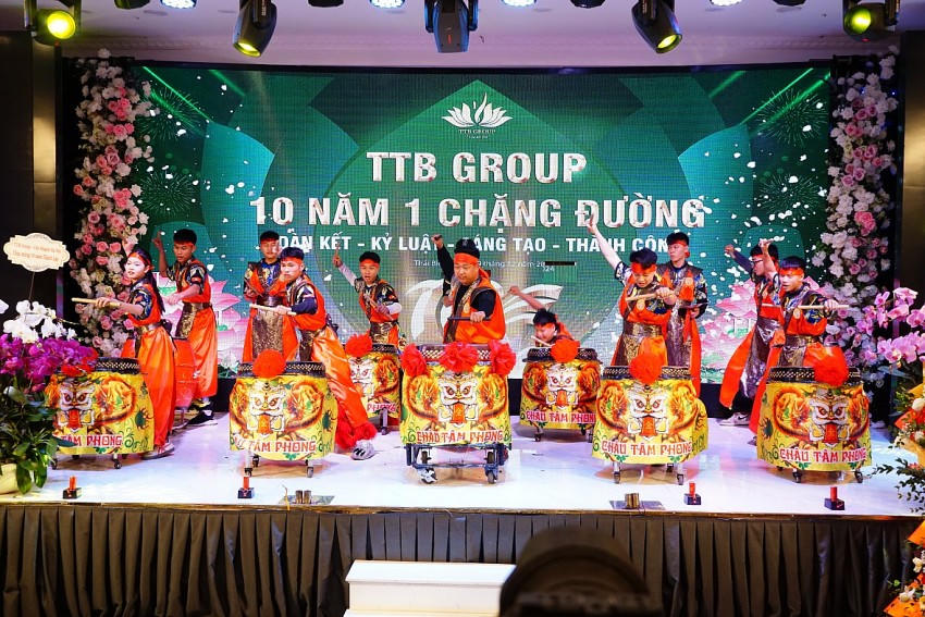Chương trình văn nghệ chào mừng Lễ kỷ niệm 10 năm thành lập Công ty TTB Group