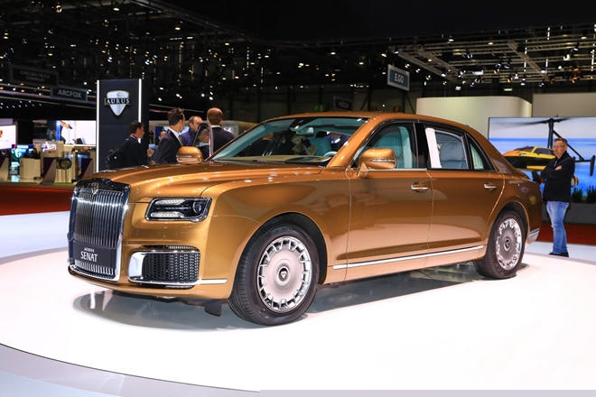 Aurus Senat là mẫu sedan hạng sang được ví như Rolls-Royce phiên bản Nga.