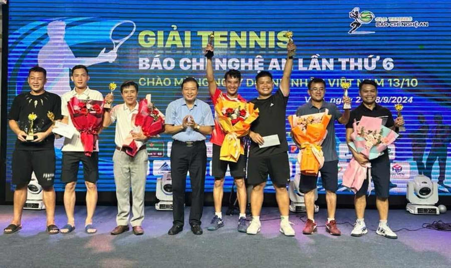 Phần thưởng xứng đáng cho các VĐV có thành tích xuất sắc.