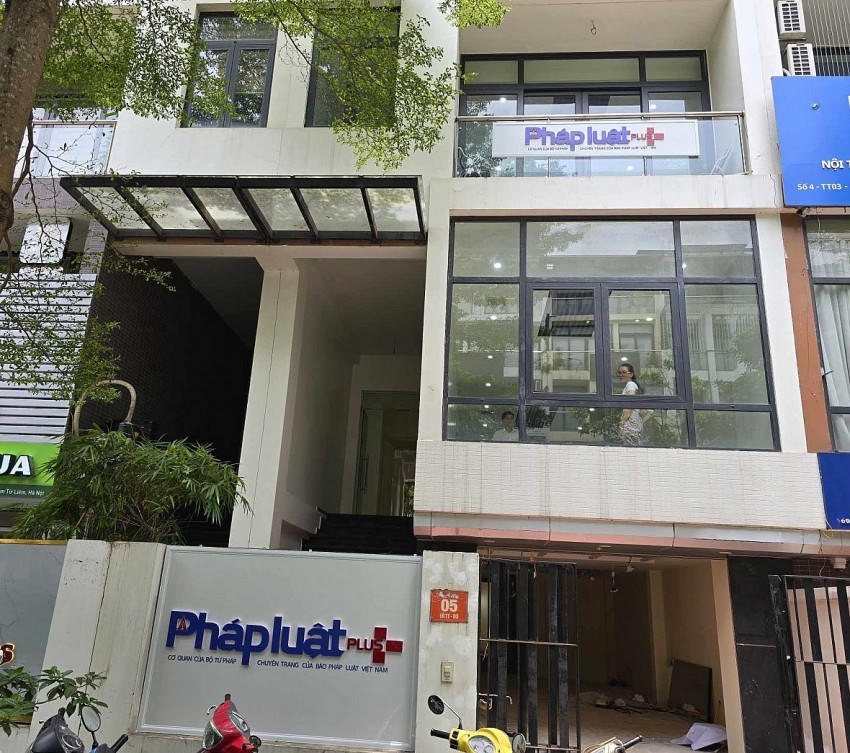 Trụ sở mới Chuyên trang truyền thông Pháp luật Plus- Báo Pháp luật Việt Nam.