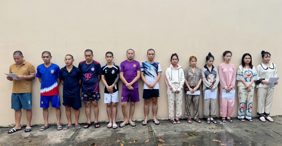 Các đối tượng bị khởi tố