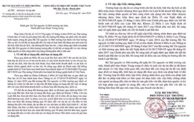 Văn bản hướng dẫn thủ tục cấp sổ đỏ của Bộ Tài Nguyên và Môi trường