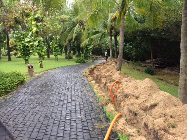 Một số lối xuống biển nằm trong các dự án tại quận Ngũ Hành Sơn sẽ hoàn tất vào ngày 29/3.