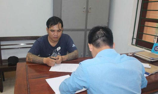 Đối tượng Võ Văn Chiến tại CQĐT.