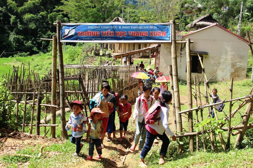 Điểm trường bản Giá – Trường Tiểu học Thanh Xuân (Quan Hóa).