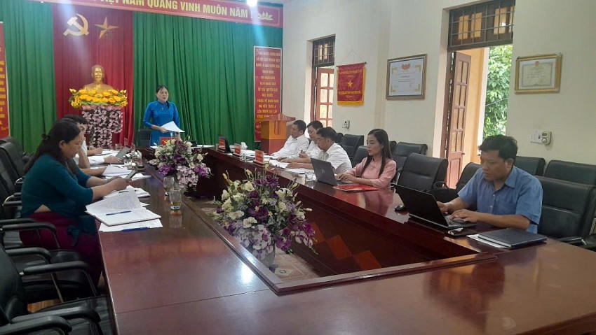 Xã Yên Thành (Tuyên Quang) tổ chức họp trong ngày đầu vận hành chính quyền địa phương 2 cấp.