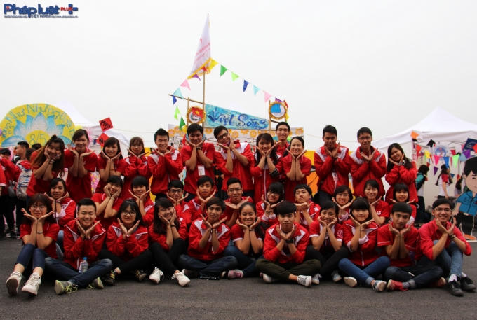 Chi hội 01/12 thuộc Hội thanh niên vận động hiến máu Hà Nội. (Ảnh Đức Biên)