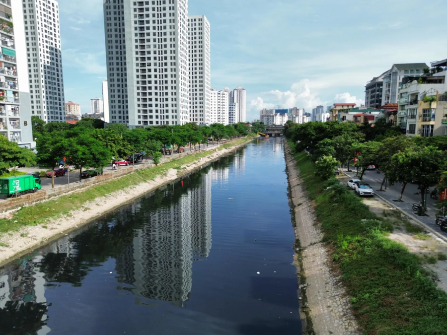 Hà Nội trình dự án hơn 4.600 tỷ đồng biến sông Tô Lịch thành công viên. (Ảnh minh họa: kinhtedothi.vn)