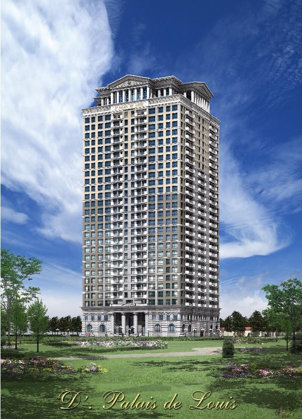 Tòa tháp hạng sang D’. Palais de Louis - "Cung điện Versailles giữa lòng Hà Nội".
