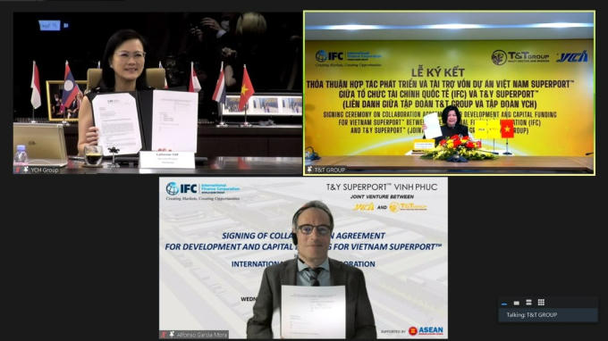 Liên danh T&amp;amp;T Group – YCH và IFC ký kết Thỏa thuận hợp tác phát triển dự án để thu hút tài trợ vốn cho Trung tâm Logistics ICD Vĩnh Phúc.