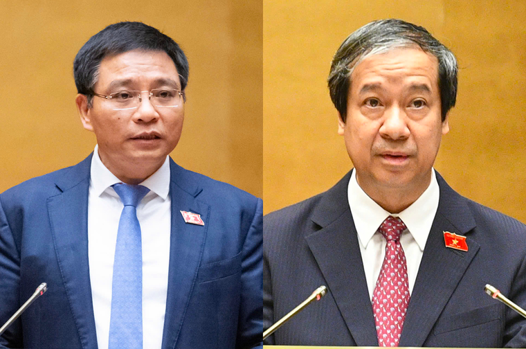 2 Bộ trưởng Nguyễn Văn Thắng và Nguyễn Kim Sơn sẽ trả lời chất vấn nhiều vấn đề “nóng”. Ảnh: P.Thắng