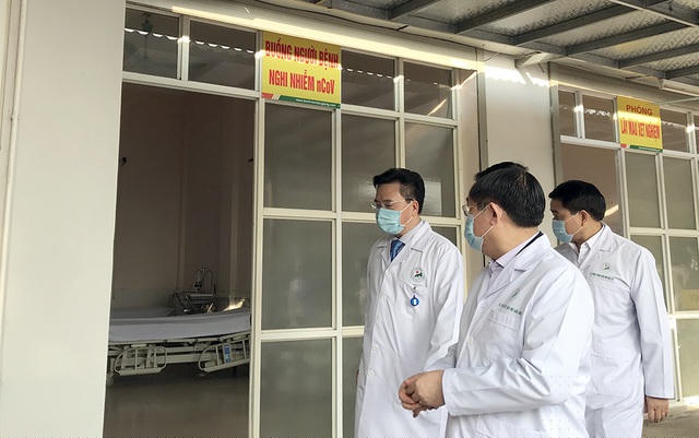 Bệnh viện Đa khoa Đức Giang (quận Long Biên) - một trong 5 bệnh viện của TP Hà Nội được bố trí là nơi tiếp nhận cách ly, theo dõi và điều trị cho bệnh nhân nhiễm Covid-19.