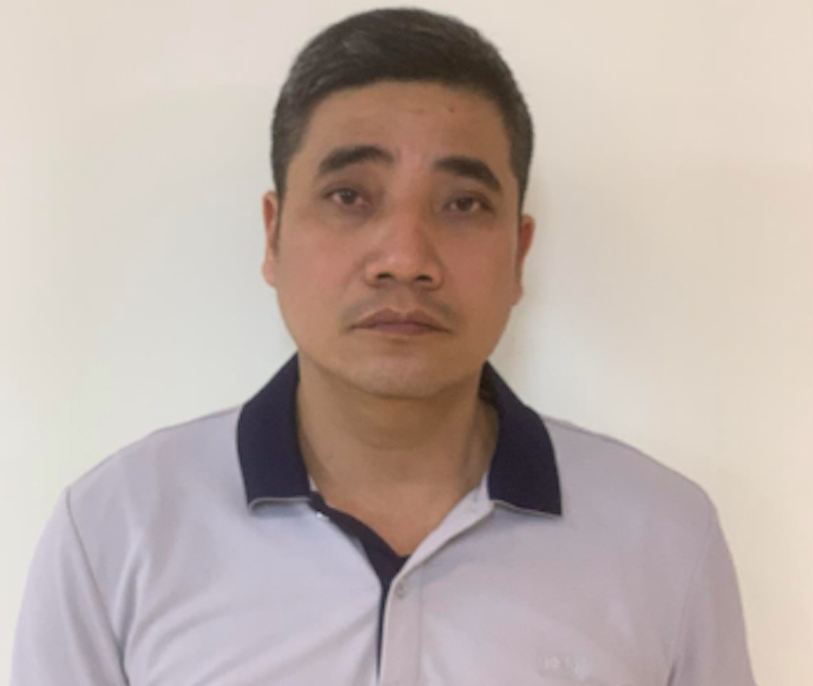 Bị can Trần Mạnh Hùng. Ảnh: Bộ Công an.