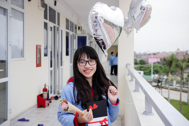 Ấn tượng nữ sinh Hải Ph&ograve;ng