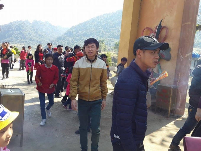 Tình trạng ăn xin, chặt chém không còn tồn tại quanh khu vực chùa.