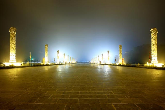 Hàng ngàn người dự Đêm hội Hoa đăng Tây Thiên